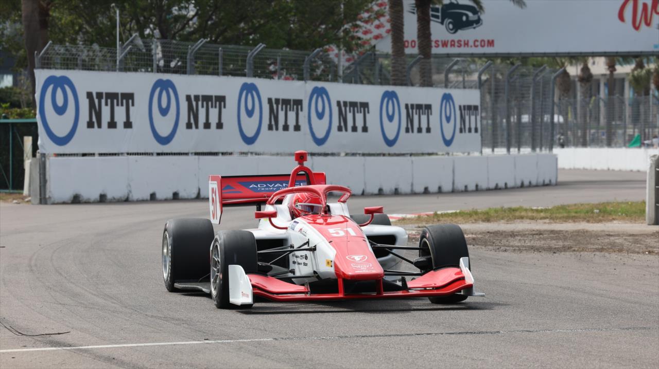 Jacob Abel - INDY NXT By Firestone Grand Prix of St. Petersburg - By: Chris Owens -- Photo by: Chris Owens